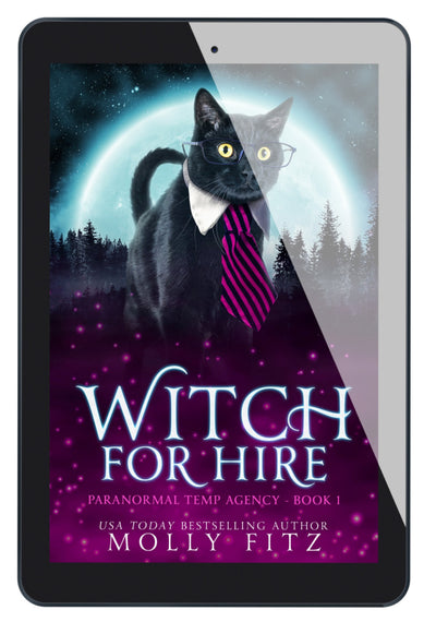 Witch for Hire eBook: A Magical Murder, a Grumpy Cat, and a Whole Lot of Snark