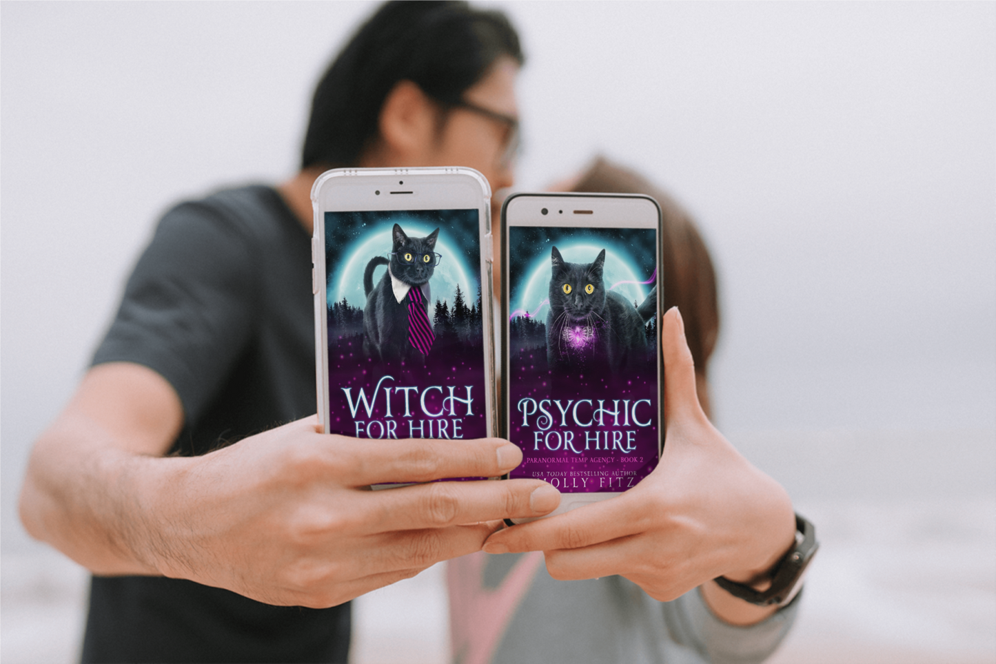 Psychic for Hire eBook: A Snarky Cat Cozy Featuring a Fake Psychic and Real Danger