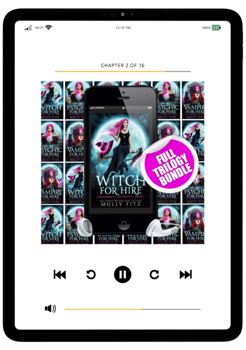 Paranormal Temp Agency Series Audio Bundle - Molly Fitz Books