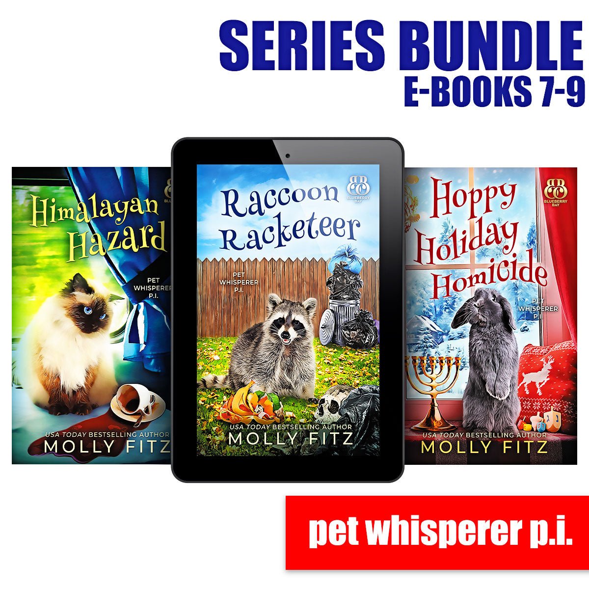 Pet Whisperer P.I. Books 7-9 eBook Bundle - Molly Fitz Books