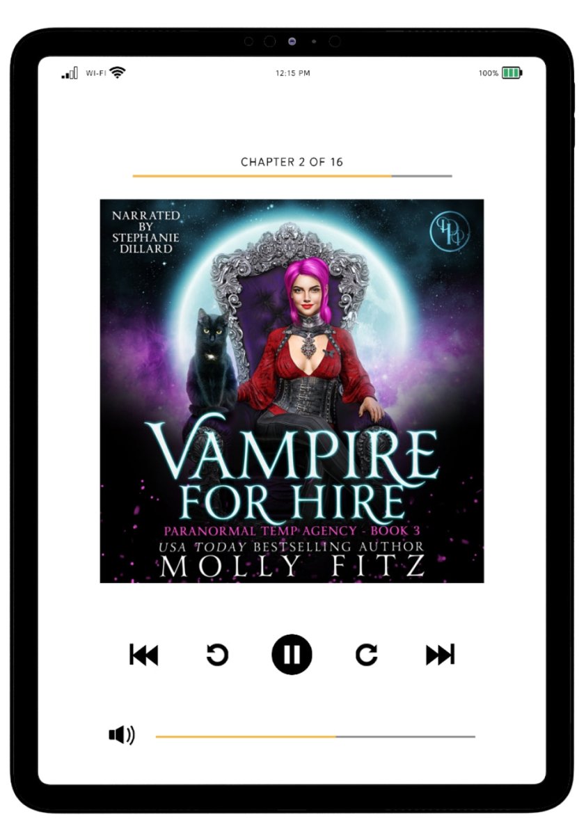 Vampire for Hire Audiobook - Molly Fitz Books