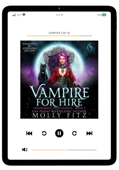 Vampire for Hire Audiobook - Molly Fitz Books